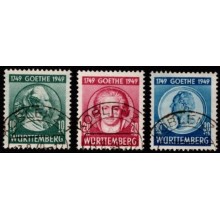 Goethe mindeudgave. Tyskland. Fransk zone. Württemberg.